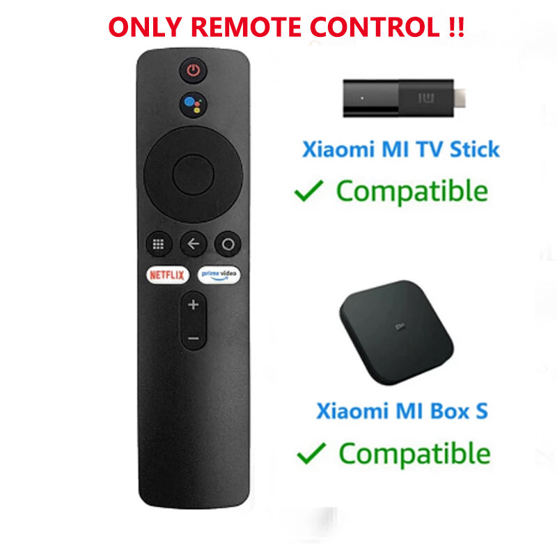 XMRM-006 pour Mi MI BOX S MDZ-22-AB Nouvelle voix Smart TV Box Bluetooth Commande vocale Télécommande Google Assistant