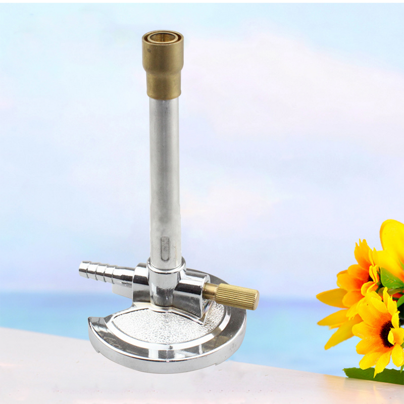 Propane Gas Light Electric Bunsen Burner With Flame Stabilizer For Liquid Propane Lab Heating Equipment