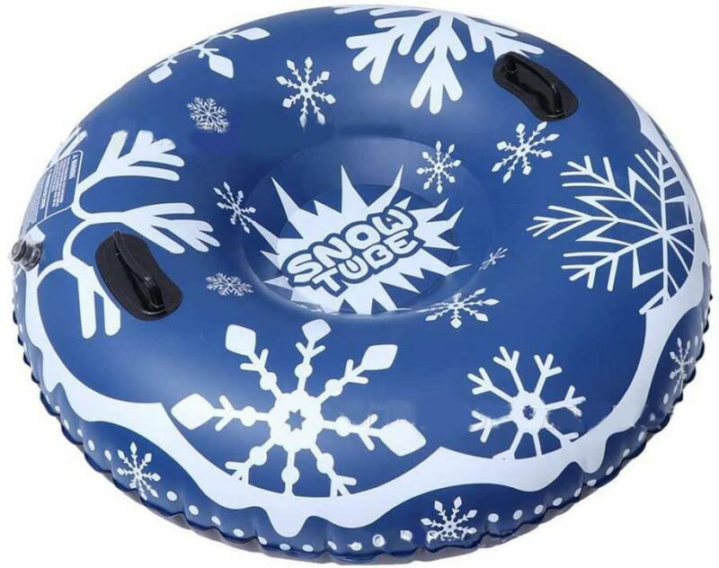 Tubo de nieve inflable circular para niños y bebés, deslizador de esquí, deportes de nieve, entretenimiento de invierno