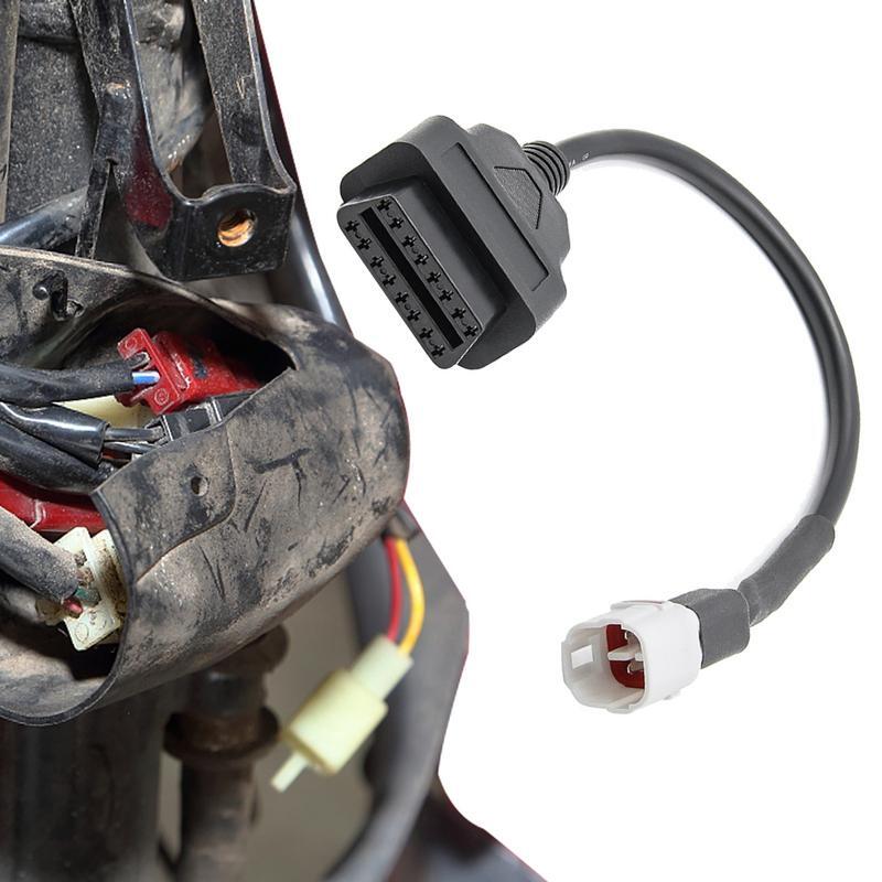 Переходник для сигнала поворота, разъемы для индикатора, штекер для кабеля поворота, интерфейс жгута, аксессуары для мотоциклов, 4-контактный Штекерный кабель