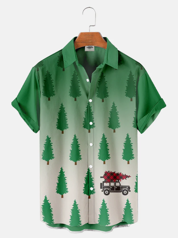 Nowy product bluzka Camisa kwiatowa męska Casual dla mężczyzn odzież koszulka do podróży z obszerna koszula markowe ubrania