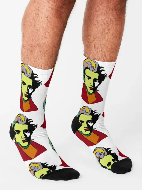 S?ren Kierkegaard Socks hiking funny gift cute Socks Men Women's