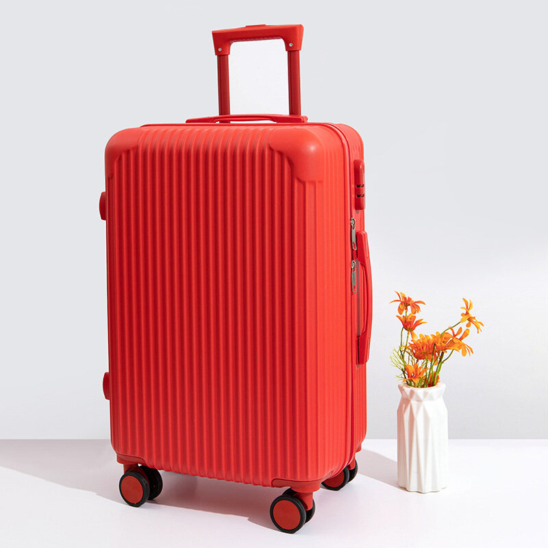 Чемодан, износостойкий чемодан, троллейка большой вместимости, 26-дюймовый мужской и женский стиль, универсальное колесо