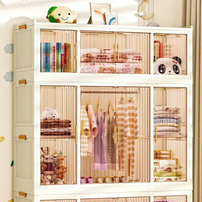 Детский пластиковый шкаф для спальни, органайзер для девочек, стеллаж для обуви, мебель для детской комнаты MR50CW