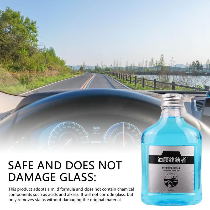 Uniwersalny okno samochodu środek do czyszczenia szkła mocny odtłuszczacz usuwa utlenione plamy samochodowy szklany olej przenośny płyn czyszczący
