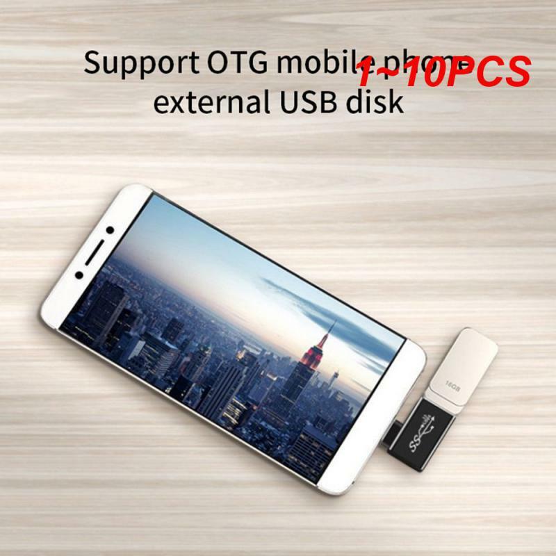 1 ~ 10 шт. OTG коннектор USB 3.0 Тип C гнездо USB 3,0 папа OTG адаптер 10 Гбит/с Тип C на USB 3,0 конвертер 90 градусов угол USB C