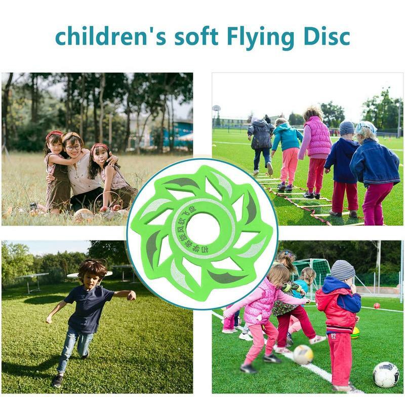 Flying Throwing Toy Soft Returning Disc Outdoor Sports Throw Catch Toy Flying Toy Fast Catch Toy Safe For Indoor And Outdoor Use
