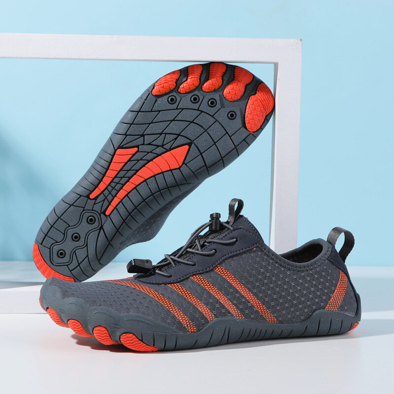 Outdoor Beach Swimming and Snorkeling Shoes, Leisure and Fitness Running Shoes for River Crossing and Wading,P657