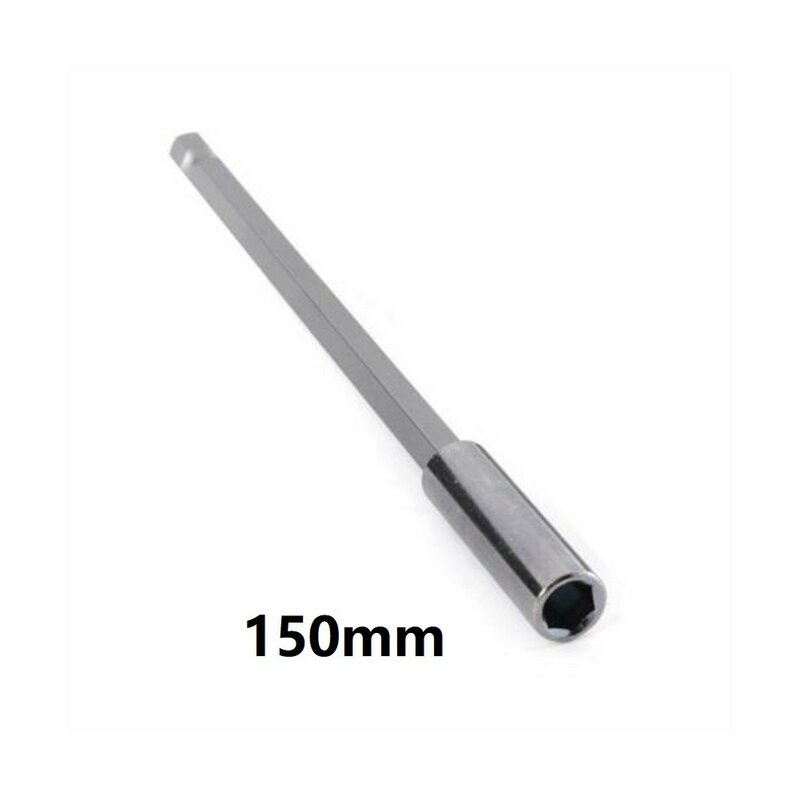 New Extension Connecting Rod Drill Driver Extension Length 150mm Holder Hex Extension Magnetic Bit 150mm 45# Steel