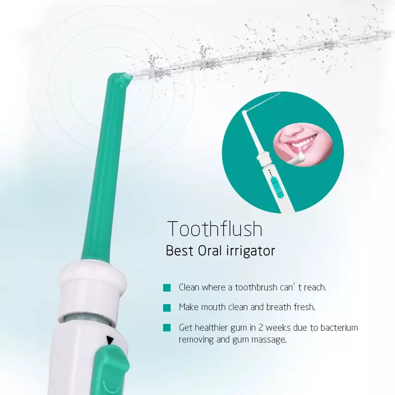 Lism-irrigation oral com jato de água, máquina para limpeza dos dentes, fio dental