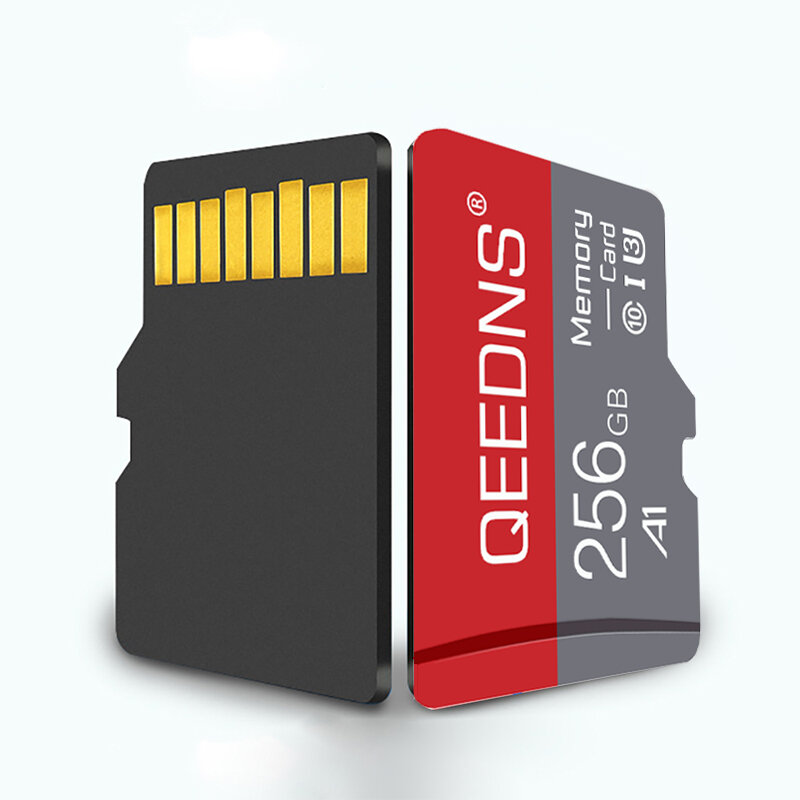 Classe 10 Cartão Micro SD para Câmera do Telefone Móvel, Flash TF Cartões de Memória, Mini Cartões SD, 8GB, 16GB, 32GB, 64GB, 128GB, 256GB, C10