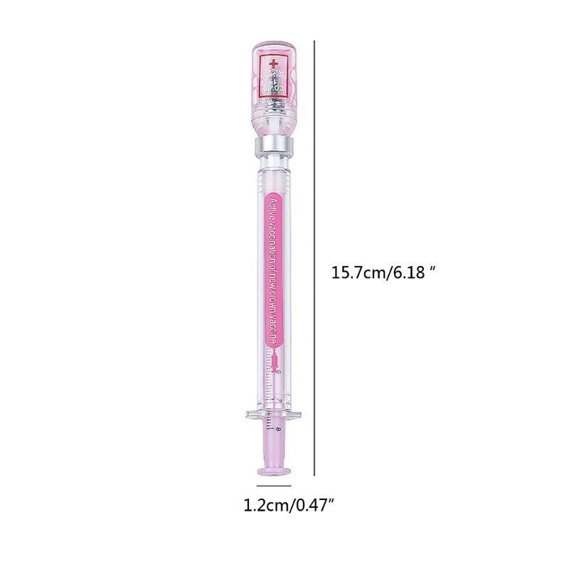 Ручки в форме шприца Шариковая ручка для больничной медсестры Fun Медицинская шариковая ручка