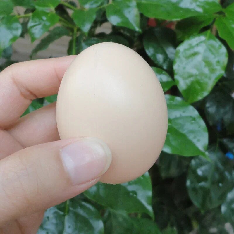 Chicken House Small Fake Eggs Simulation Plastic Eggs Poultry Hatch Breeding Artificial DIY Painting Easter Egg Educational Toy