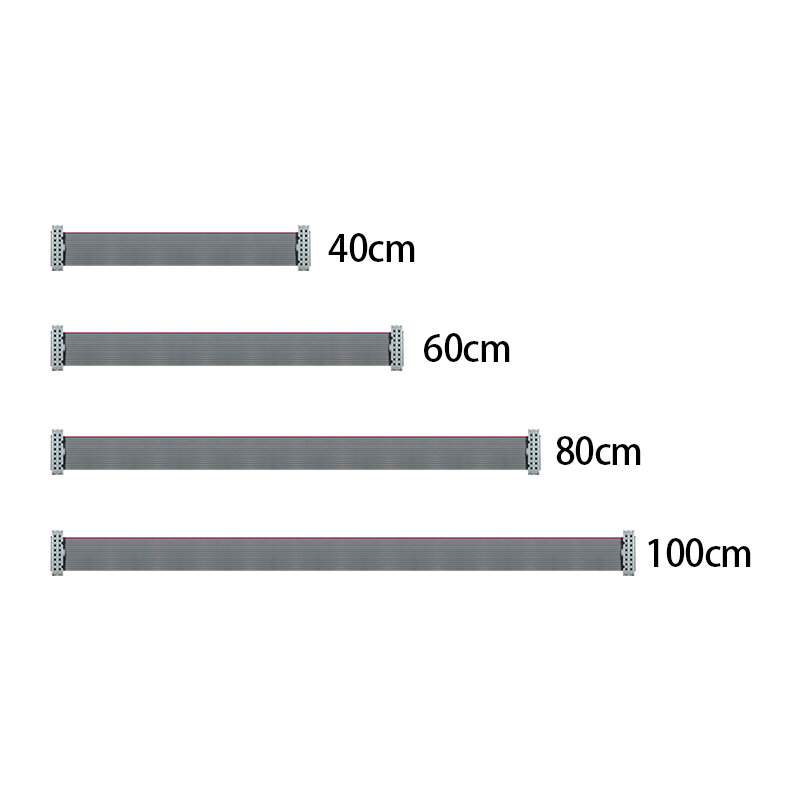 16 pinos plana vídeo parede tela cabo, led módulo painel receptor sinal cabos, 2.54mm, p2.5, p3.91, p5, p10, 1 pc