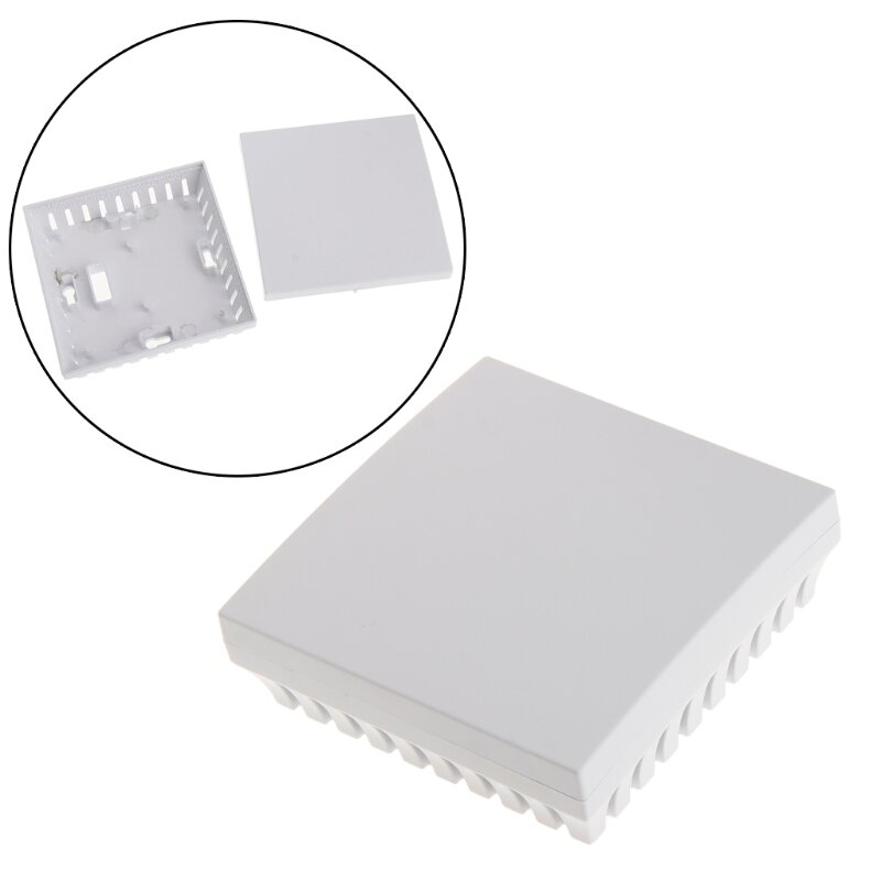 White Smoke Junction Box Plastic Power Enclosure DIY Temperature Enclosure Box Electronic Project for Case