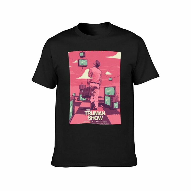 T-shirt The Truman Show pour hommes, sweat-shirt, vêtements grande taille, médicaments