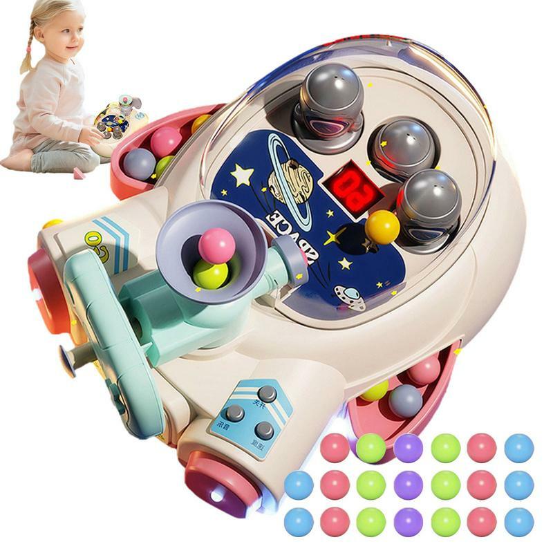 Máquina de Pinball para niños, Juguetes Divertidos en forma de nave espacial, aprender conceptos a través del juego, juego de acción y reflejos para niños, 3 y familia