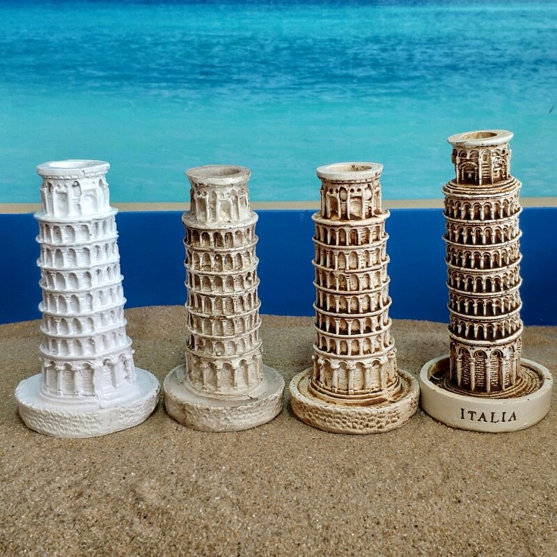 Fashion Leaning Tower of Pisa, Italy Resin ornaments