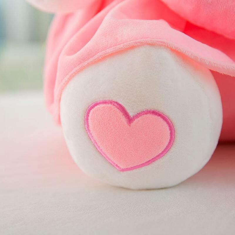 Boneca Sanrio Hello Kitty Plus Brinquedo de abraço de coração Gato rosa Brinquedo de pelúcia dos desenhos animados Pacify Toys for Baby, Decoração, Bed Gift, 25cm