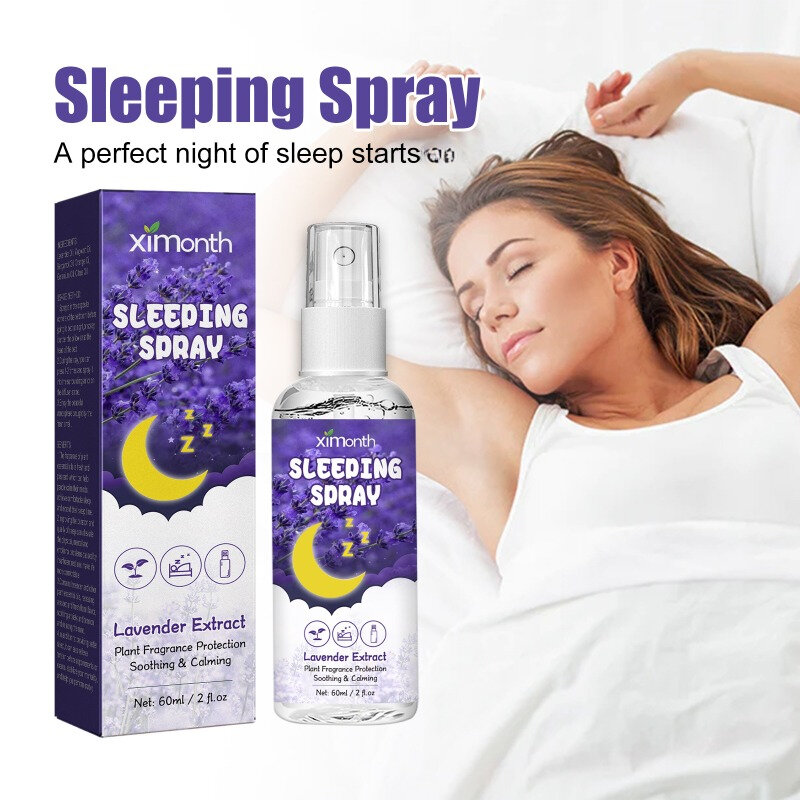 Lawendowy Spray do snu waniliowa poduszka mgiełka poduszka do spania Spray głęboki sen Spray późny lęk łagodzi stres rozluźnia bezsenność