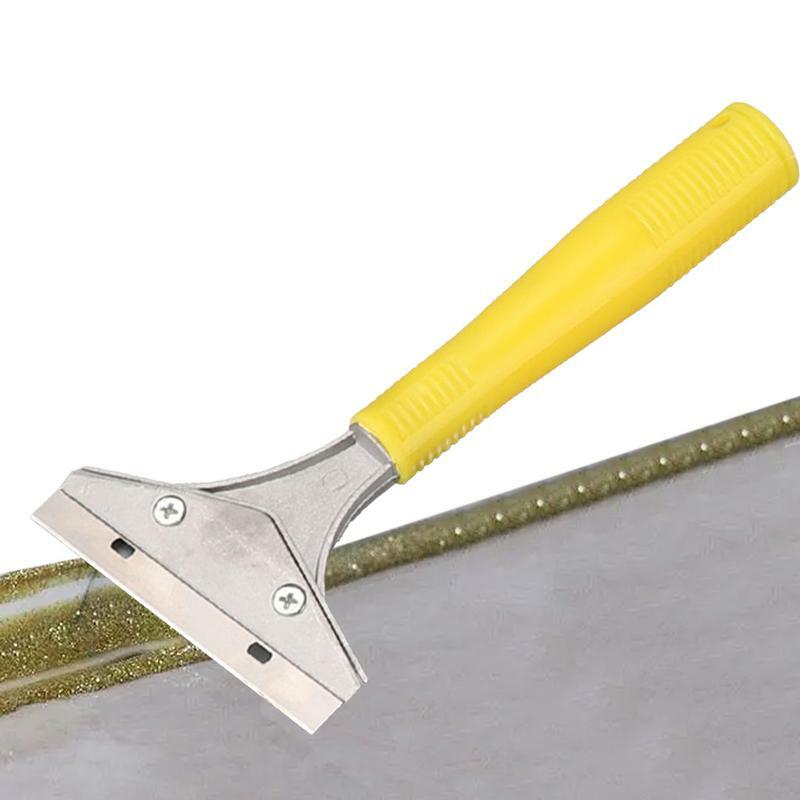 Rascador de suelo multifuncional, herramienta de limpieza manual, removedor de raspado de vidrio