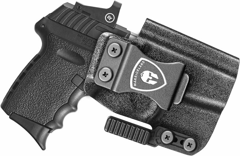 IWB Holster with Claw&Optic Cut Fit SCCY CPX-1&CPX-2 GEN 1-2 Pistol-Not Fit GEN3