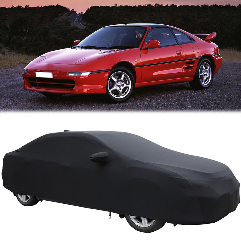 Black Full Car Indoor Cover Dust Scratch Proof Protection For TOYOTA  FT-86/TOYOTA  MR2/TOYOTA  Celica