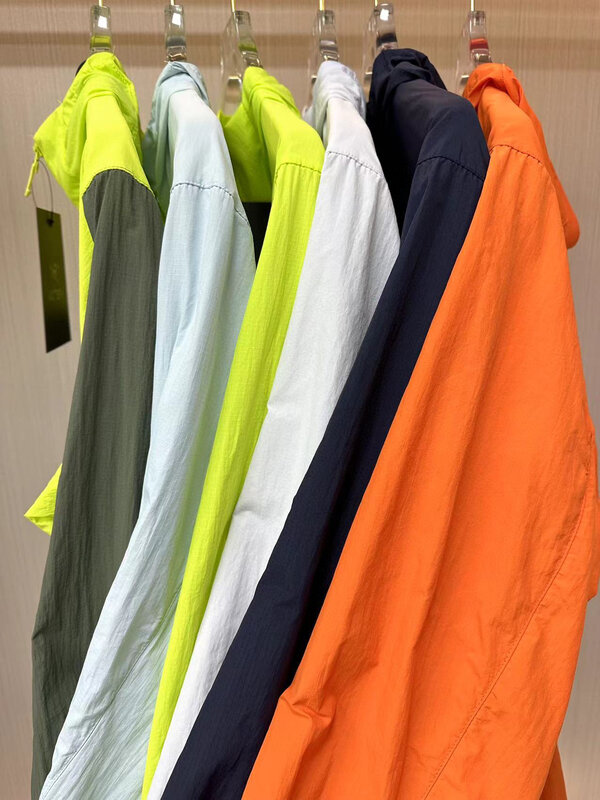 62566 ARC SQUAMlSH Hoody Quick Dry Summer Skinny Jacket Outdoor Men Women UPF50+ Lightweight Coat High Quality
