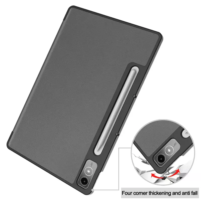 New For Lenovo Tab P12 Case 12.7 inch 2023 Tri-Folding Stand Magnetic Smart Cover for Lenovo Xiaoxin Pad Pro 12 7 12.7 Case