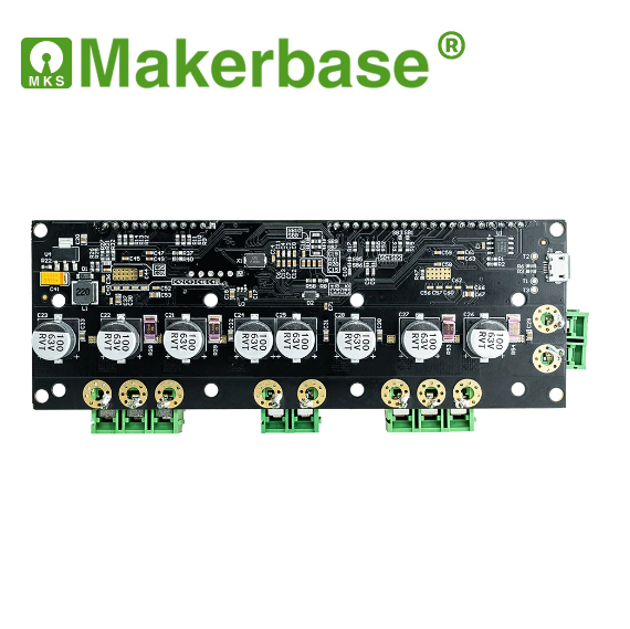 Makerbase MKS XDrive3.6 56V FOC BLDC AGV Servo Dual Motor Controller Board base on ODrive