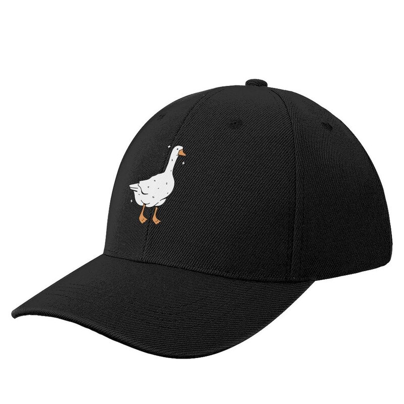 Silly Goose topi bisbol ilustrasi pria, topi bola topi Trucker wanita