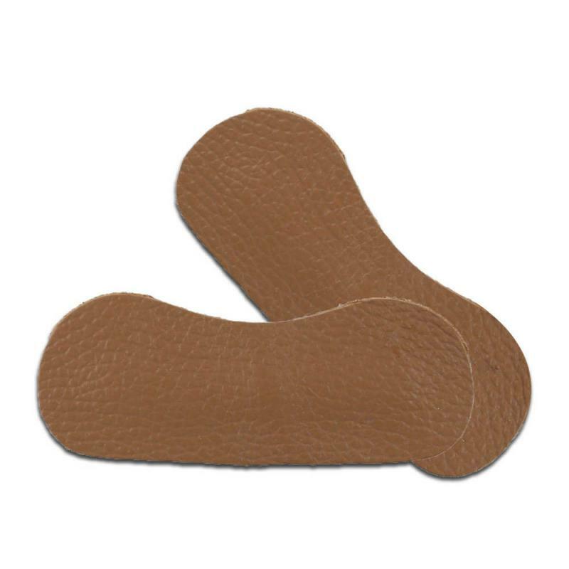 1/3/5 paia di accessori per scarpe il primo strato di bastone per tallone in pelle resistente all'usura ammortizzatore per piede tacco morbido con tacco alto