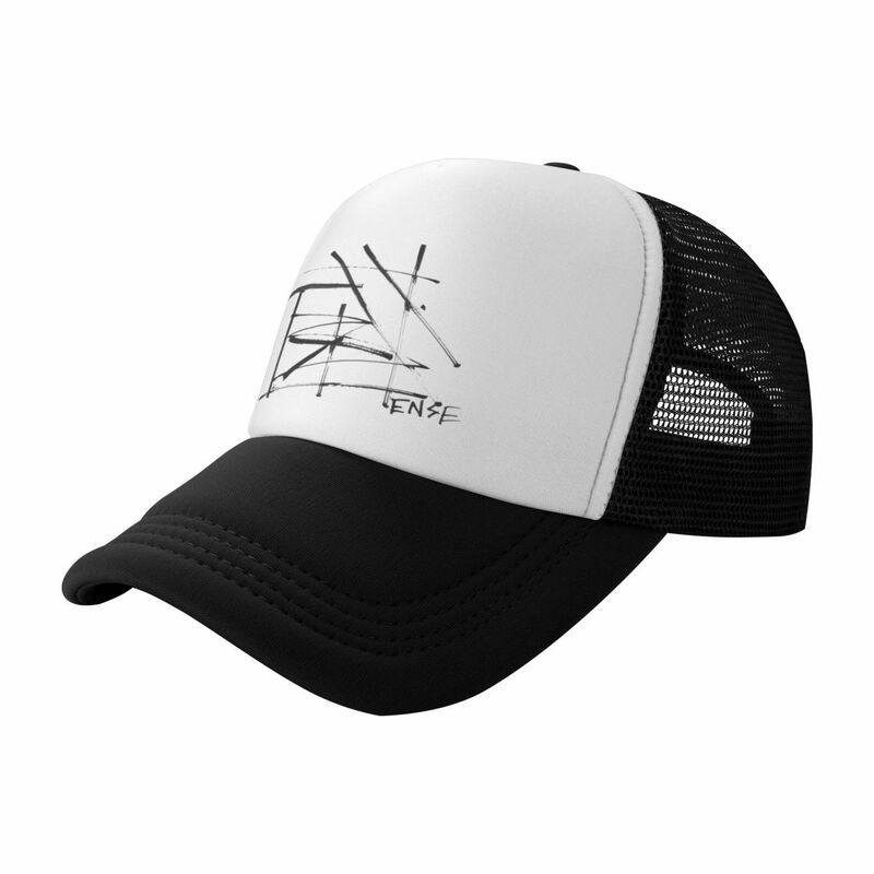 قبعة بيسبول سوداء مطبوعة ، قبعة مخصصة ، قبعة للمشي لمسافات طويلة ، قبعة صيد تأثيري ، قبعة شاطئ نسائية
