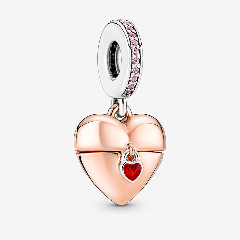 Подвеска женская из серебра 925 пробы, оригинальный Модный изысканный браслет «сделай сам» в разных стилях, романтичное ожерелье