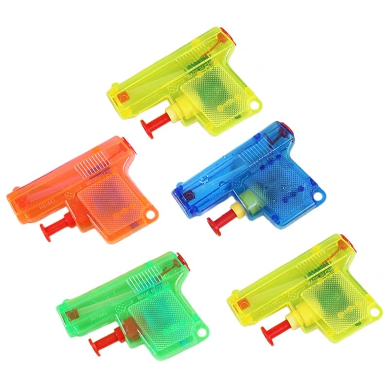 5 peças pistola água pequena pistola água verão brinquedo resfriamento ar livre pistola água