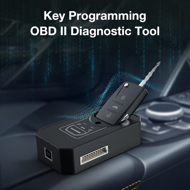 OBDPROG 501 OBD 2 Car Key Programmer Immobilizer Professional EEPROM Pin Code Reader Automotive Smart Keys Programa de correspondência remota Todas as chaves perdidas Adicionar OBD2 Diagnostic Tools
