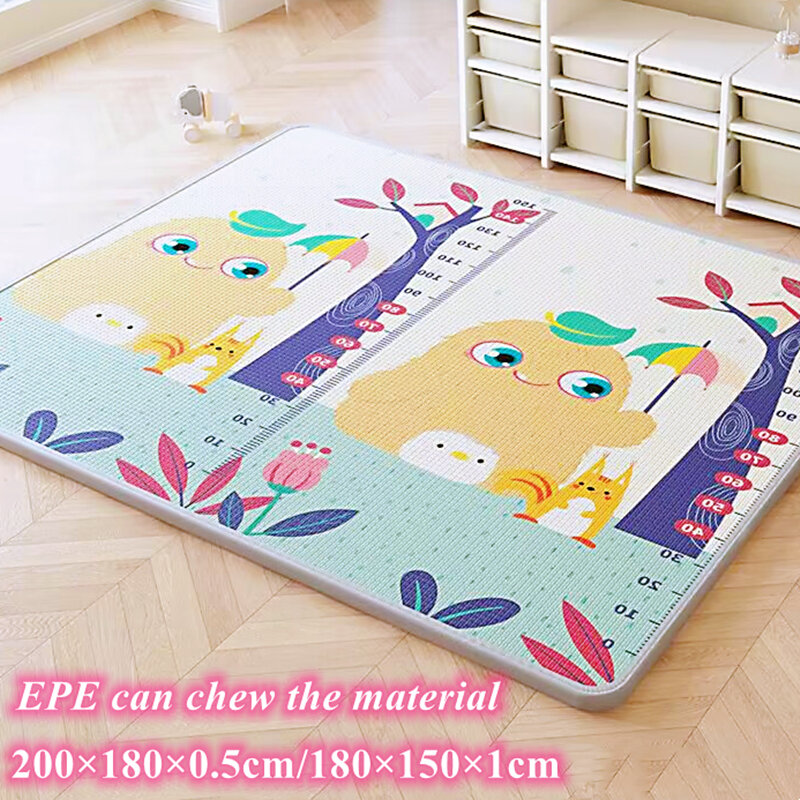 Large Size Baby Activities Crawling Play Mats Non-toxic Thick EPE Baby Activity Gym Room Mat Game Mat for Children's Safety Rugs