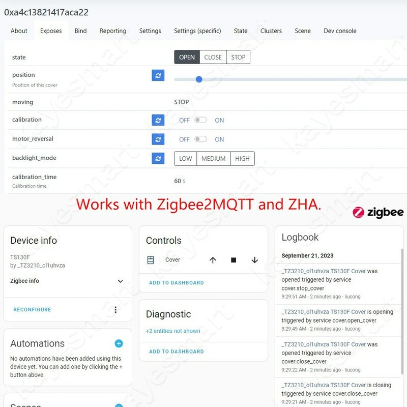 Tuya WiFi Zigbee Smart Curtain Switch Module Smart Life APP for Roller Blinds Shutter Electric Motor Work with Alexa Google Home