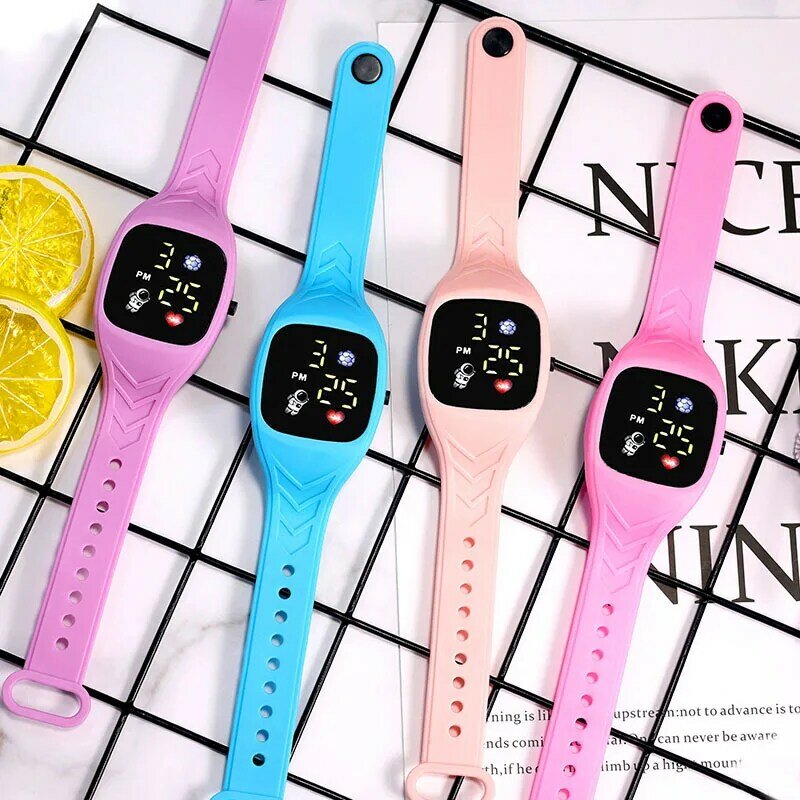 子供のためのデジタル電子LED腕時計、子供、男の子と女の子の腕時計のための24時間のスポーツ腕時計
