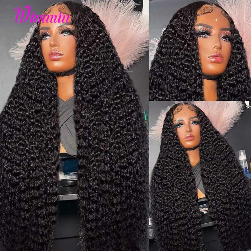 13x6 HD Lace Frontal Wigs Deep Wave Glueless Wig 13x4 Frontal Wig 5x5 Lace Closure Wig 13x6 HD Lace Front Human Hair Wig Wimmin