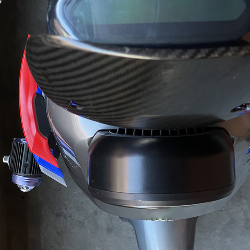 Ailes aérodynamiques universelles pour moto, Spomicrophone avec adhésif, autocollant de décoration de moto pour scooter Hurbike, 1 paire