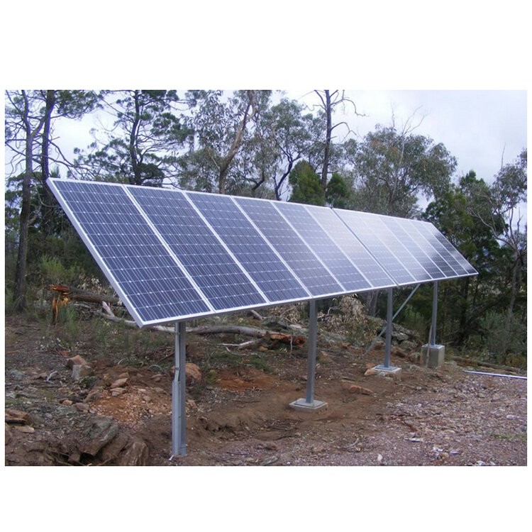 solar pv ground mounting system excellent quality hot sale sun tracking solar panel mount