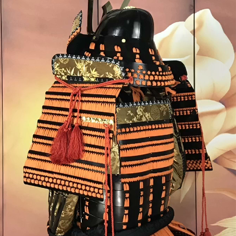 Armure de samouraï japonais, costume de prairie, sir als sans abri, ata yampain musashi, armure Kokor, casque portable
