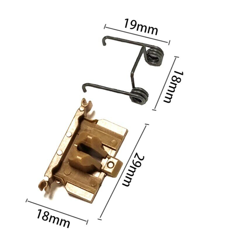 1 Set forbici elettriche a spinta testa oscillante con molla adatta per accessori per tagliacapelli WAHL8148/8591/8504