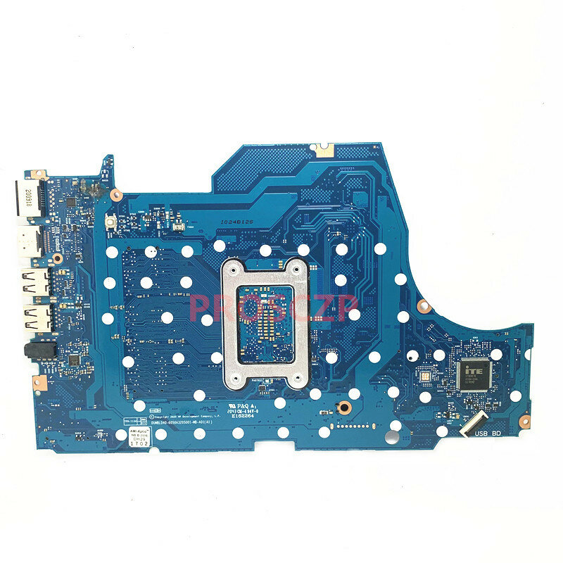 Placa-mãe portátil para HP 17-CA, M15975-001, M15975-501, M15975-601, M15975-601, 6050A3205001-MB-A01(A1) com CPU Ryzen 5 4500U, 100% testado bom