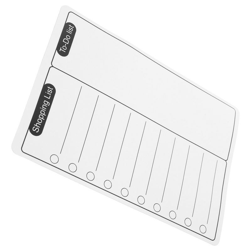 Wymazywalna tablica z harmonogramem magnes na lodówkę tablica ogłoszeń magnetycznego