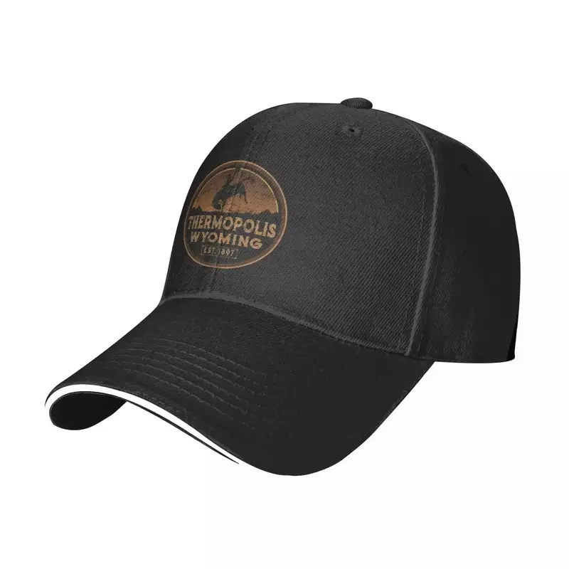 Thermo polis, Wyoming Wild West Cowboy Baseball Cap Streetwear Luxus Hut Mädchen Hüte Männer