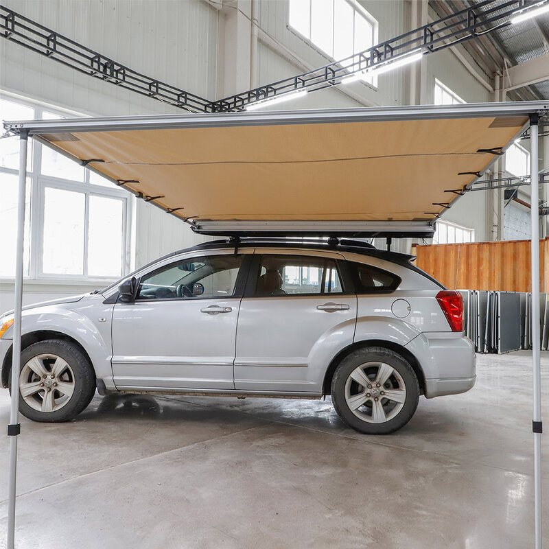 Offroad Suv 4 x4 4Wd accessori 600D Oxford impermeabile retrattile auto tetto tenda tenda laterale per campeggio all'aperto