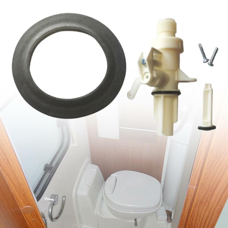 RV Toilet Water Valve Kit, Substitui por Sanitários Magic IV, Alto e Baixo, 13168