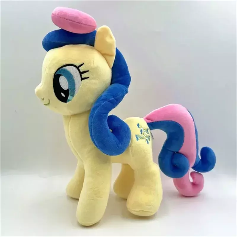 Anime Characters Princess Luna Fluttershy Rainbow Horse Plush Doll Stuffed Animals Kids Toys 25-30CM